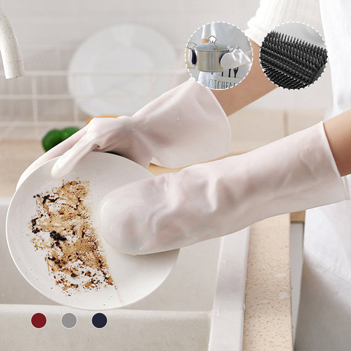 Silicon Dish Scrubber Gloves | Stornfield