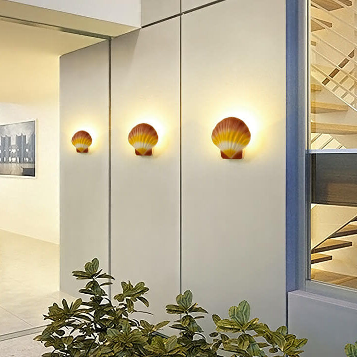 Outdoor Creative Shell Design Aluminum LED Waterproof Wall Sconce Lamp | Stornfield