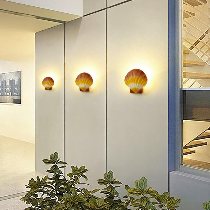 Outdoor Creative Shell Design Aluminum LED Waterproof Wall Sconce Lamp | Stornfield