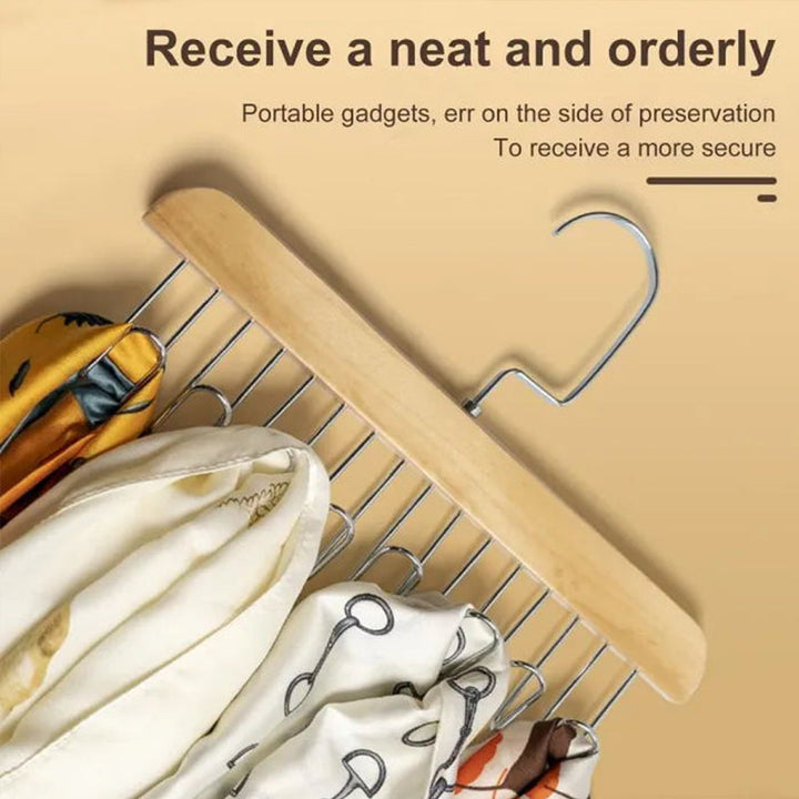 Anti-Slip Multi-Hook Clothes Rack | Stornfield