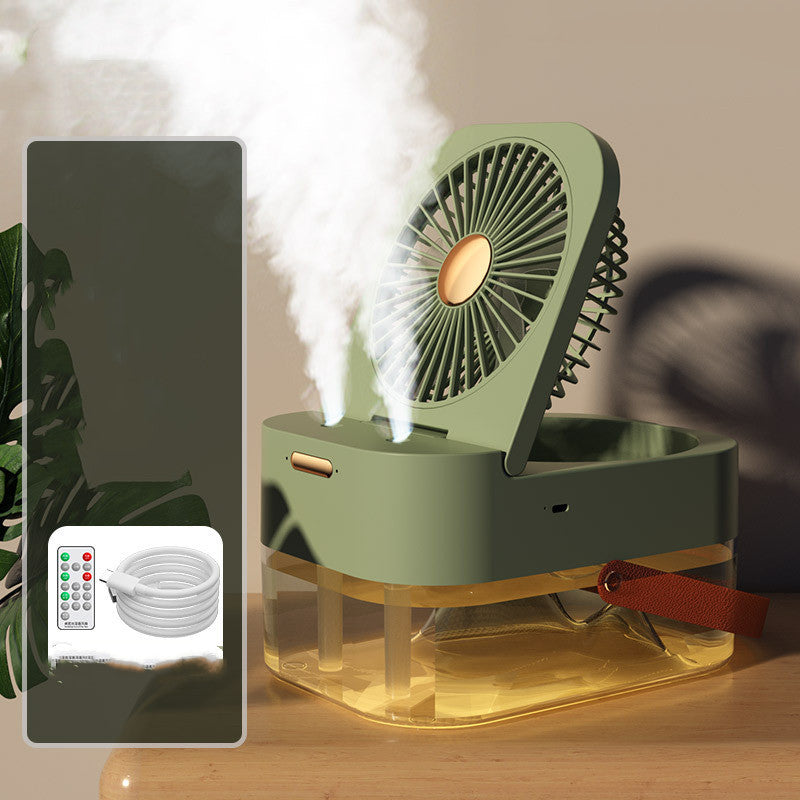 Portable Spray Fan With Night Light | Stornfield