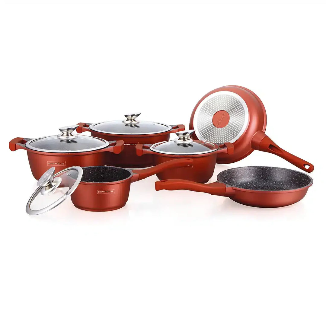 Royalty Line Cookware Set made of Aluminum (10 Pieces) | Stornfield