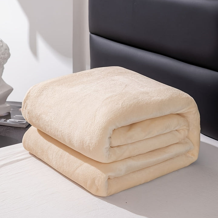 Stornfield | Soft and Warm Grey Flannel Blanket for All Seasons
