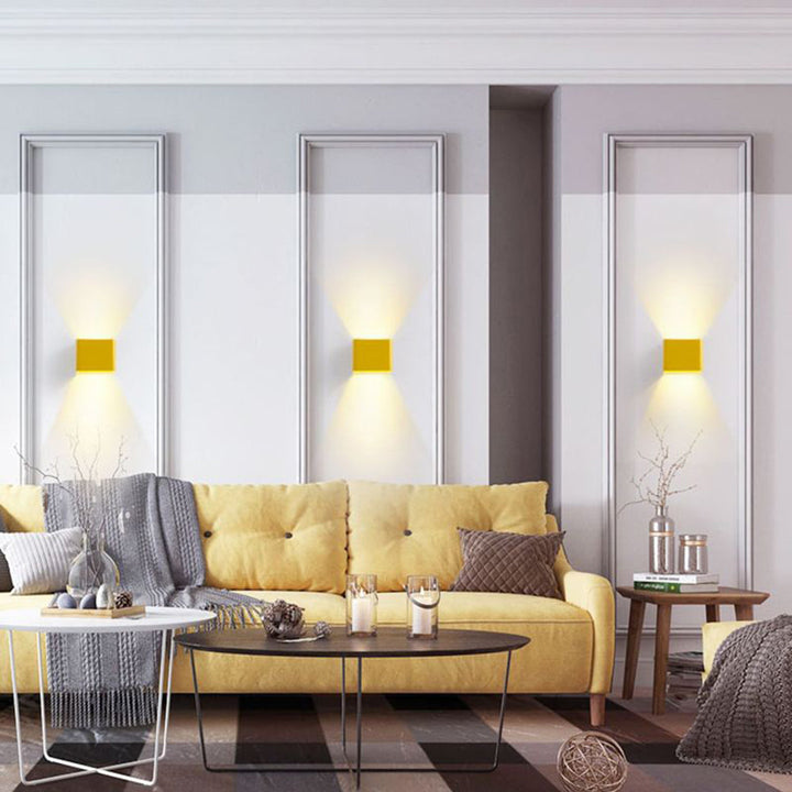 Imogen Modern Square Wall Lamp | Stornfield