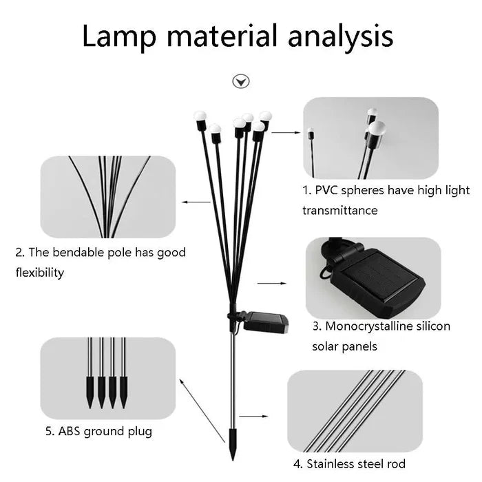 Stornfield | Solar Powered Firefly Garden Light