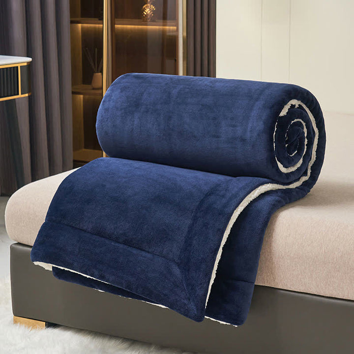 Stornfield | Couverture en velours épais double face en cube