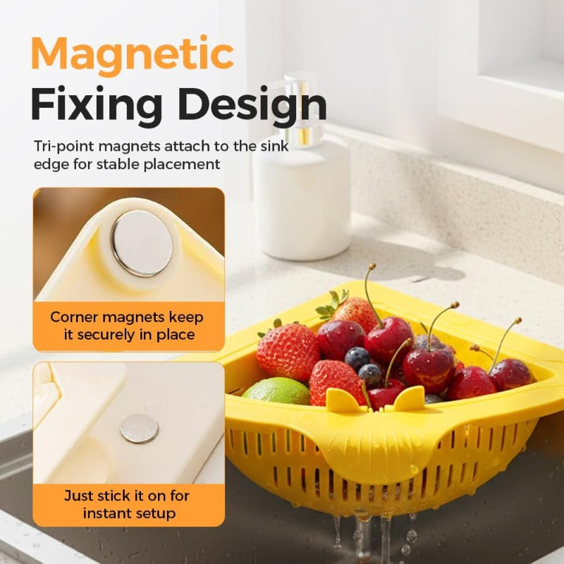 Magnetic Sink Corner Strainer Stornfield