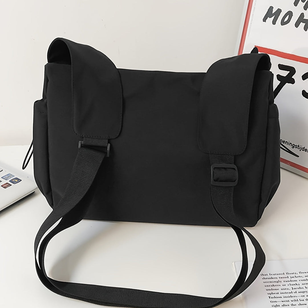 UrbanLiner Nylon Messenger Bag – Stornfieldack Shoulder Bag with Zipper for Daily Use | Stornfield
