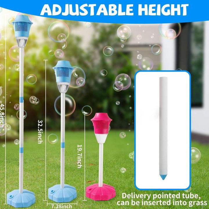 Stornfield | Automatic Bubble Maker for Kids | BubbleFun Magical Bubble Play | 20,000+ Bubbles/Min | Adjustable Height | Portable