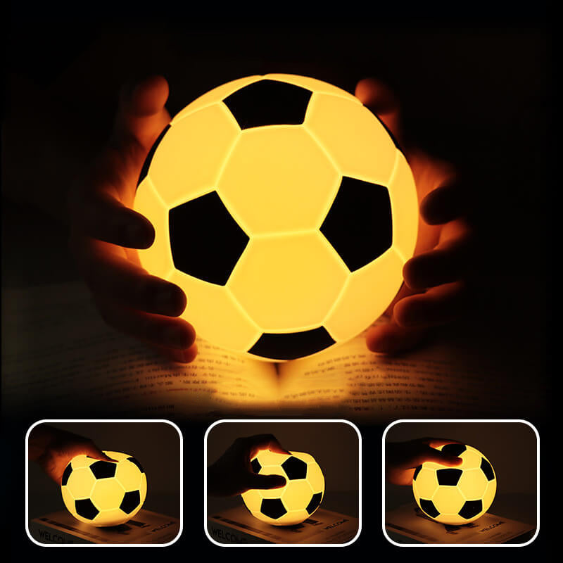 Stornfield | Creative Football Silicone LED Table Lamp with USB Charging