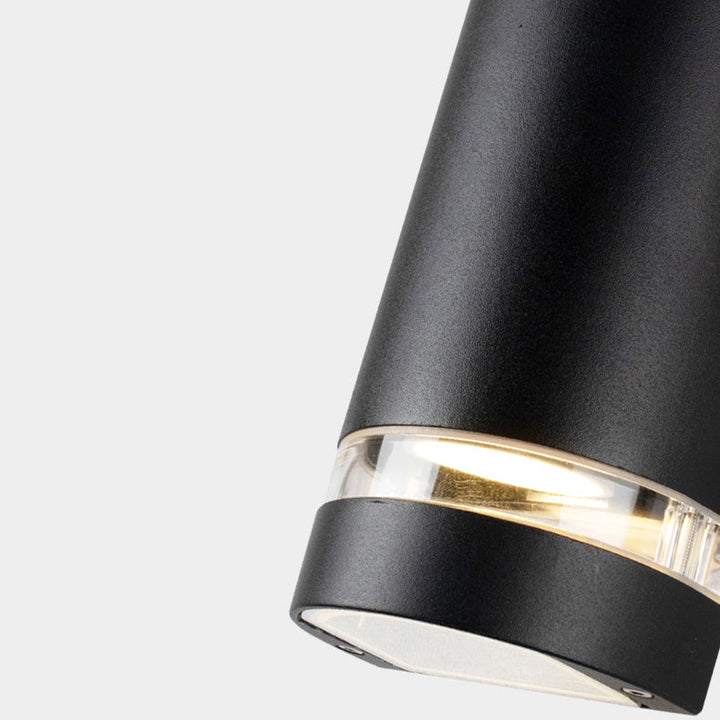 Contemporary Industrial Waterproof Aluminum Cylinder LED Up And Down Luminous Spotlight Wall Sconce Lamp For Outdoor Patio | Stornfield