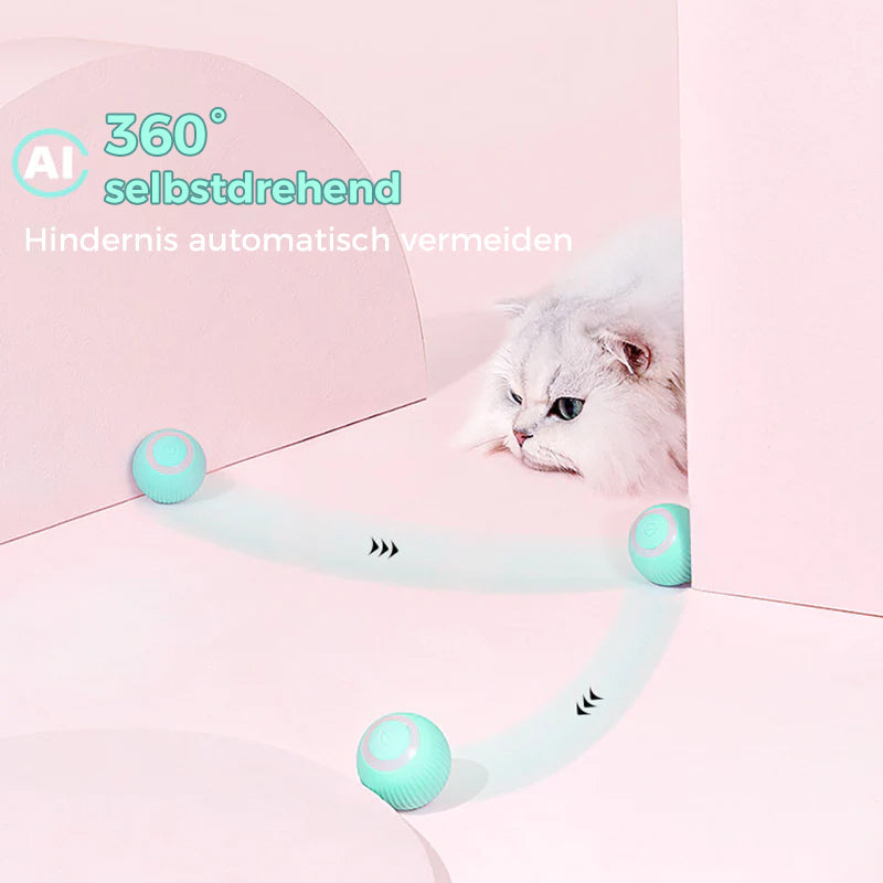 Intelligent Electric Self-Rolling Cat Toy Ball | Stornfield