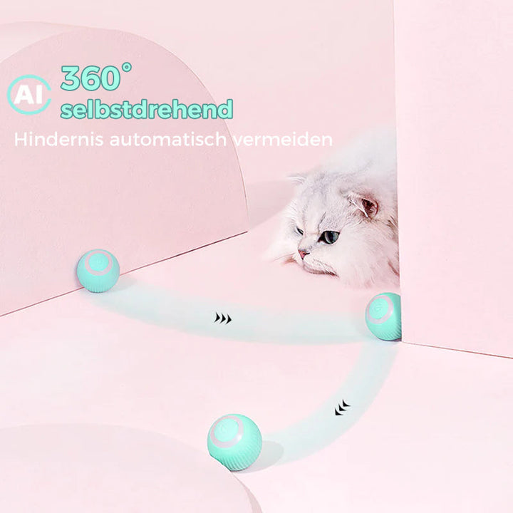 Intelligent Electric Self-Rolling Cat Toy Ball | Stornfield