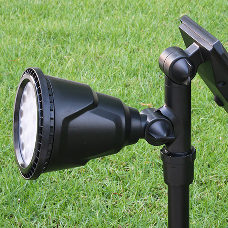 Contemporary Industrial ABS Solar Waterproof LED Spotlight Lawn Insert Light For Outdoor Patio | Stornfield