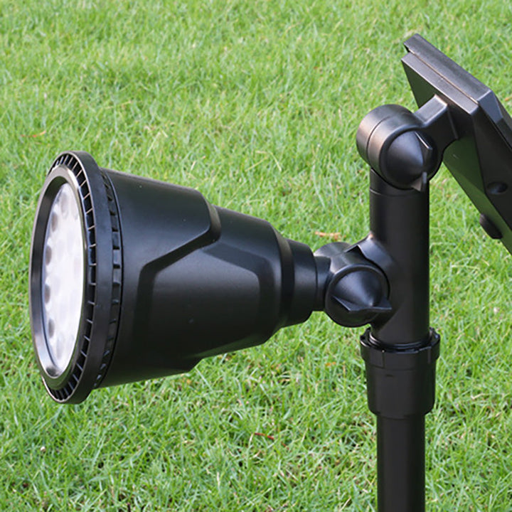 Contemporary Industrial ABS Solar Waterproof LED Spotlight Lawn Insert Light For Outdoor Patio | Stornfield