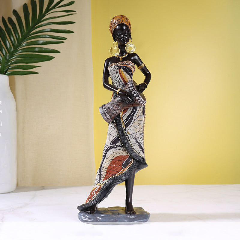 Stornfield | African Musician Sculpture