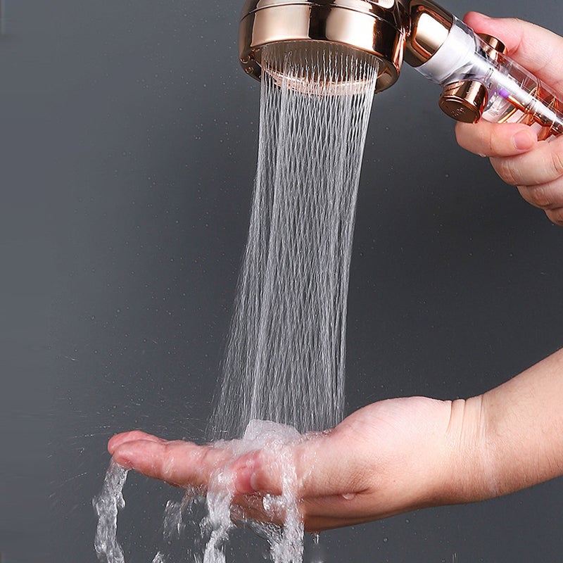 3-Mode Adjustable Turbocharged Shower Head | Stornfield