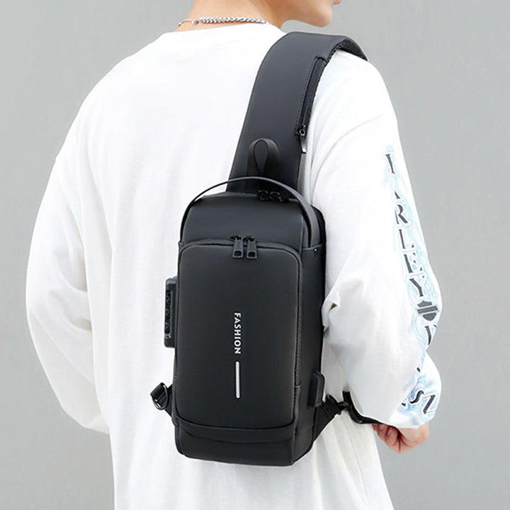 Casual multifunctional anti-theft chest bag for men | Stornfield