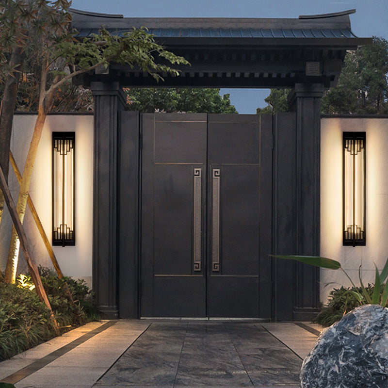 Stornfield | LumaRay Waterproof LED Wall Light | Stainless Steel Glass | Rectangular | Outdoor Terrace Lighting