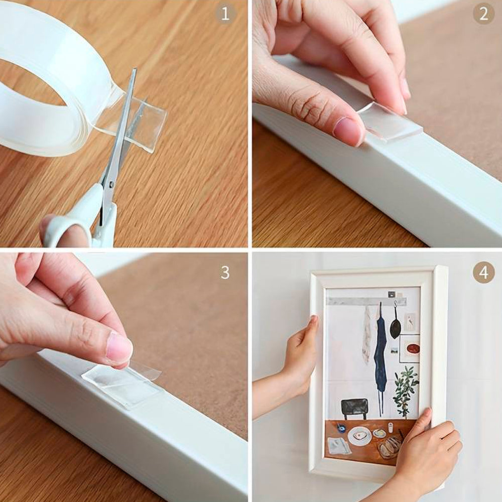 Reusable strong double-sided tape | Stornfield