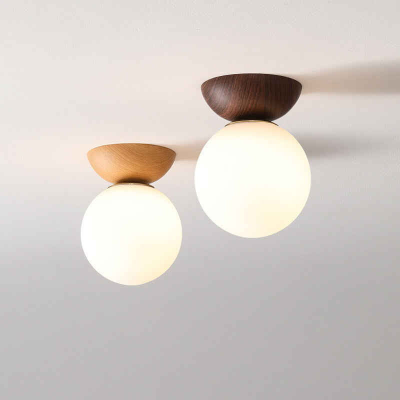 Stornfield | LogLight | Japanese Ceiling Light with Adjustable Brightness
