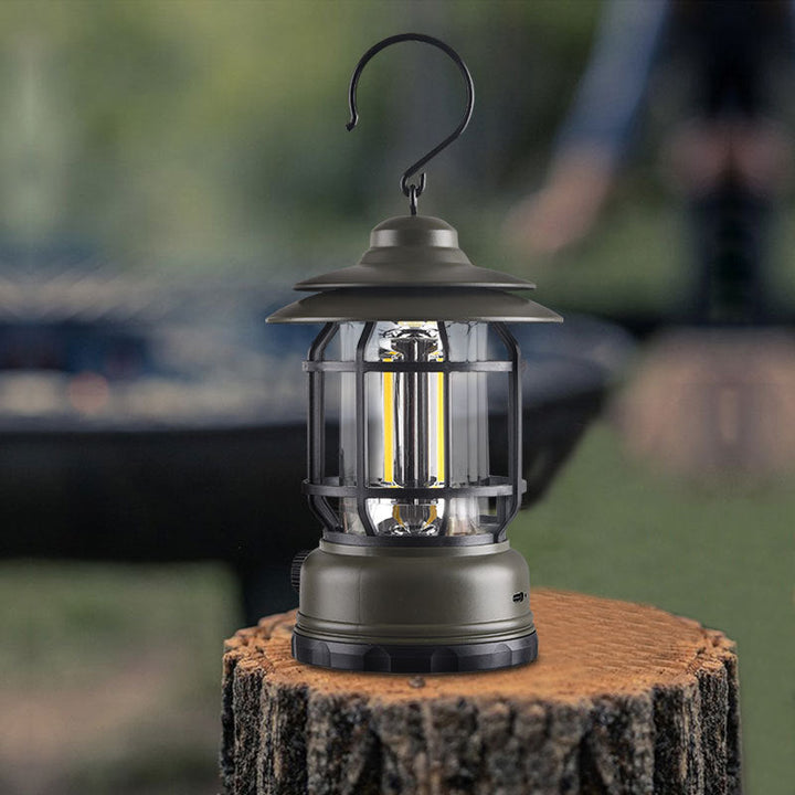 Stornfield | Contemporary Industrial Rechargeable USB Portable Camping Lantern Outdoor Horse Lamp
