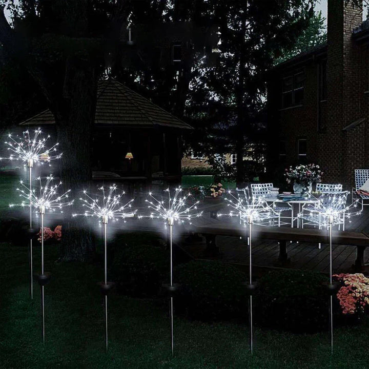 Waterproof Solar Garden Firework Lamp | Stornfield