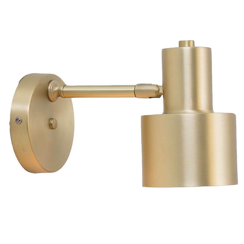 Modern Gold Wall Lamp - Minimalist Metal Design for Luxury Interiors | Stornfield