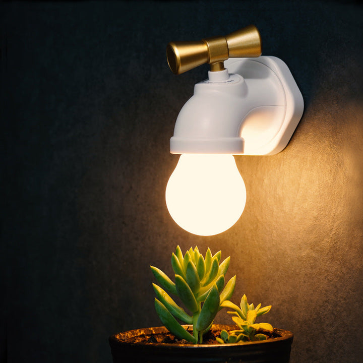 Stornfield | Modern Creative Faucet ABS PC USB LED Wall Night Light