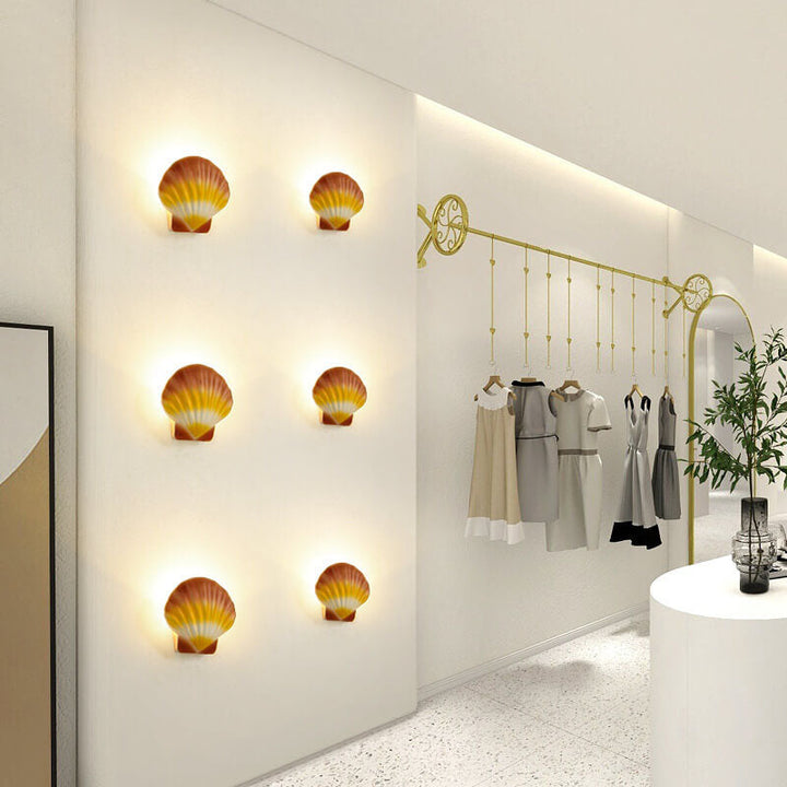 Outdoor Creative Shell Design Aluminum LED Waterproof Wall Sconce Lamp | Stornfield