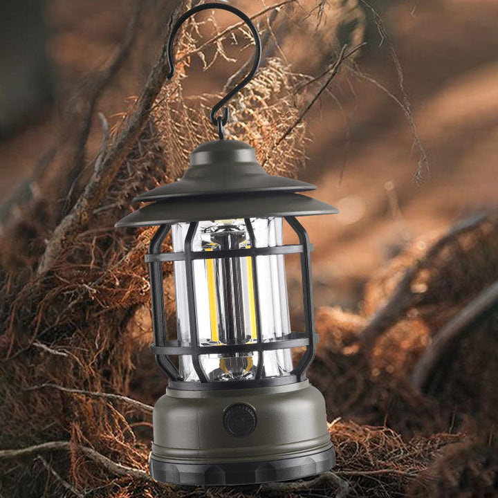 Stornfield | Contemporary Industrial Rechargeable USB Portable Camping Lantern Outdoor Horse Lamp