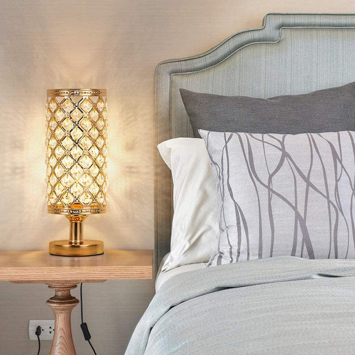 Modern Crystal Table Lamp | Stornfield