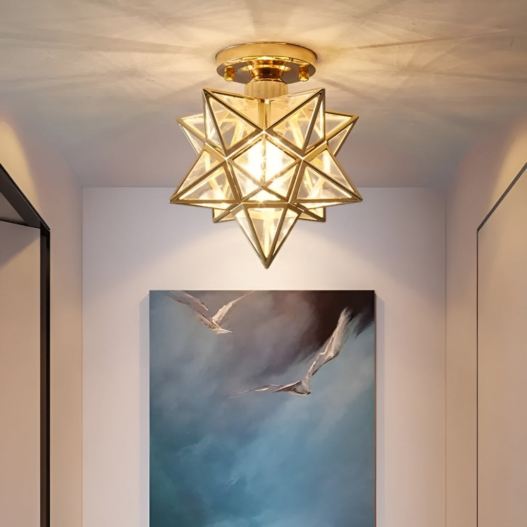 HaloStar Light - Elegant LED Ceiling Star Light | Stornfield