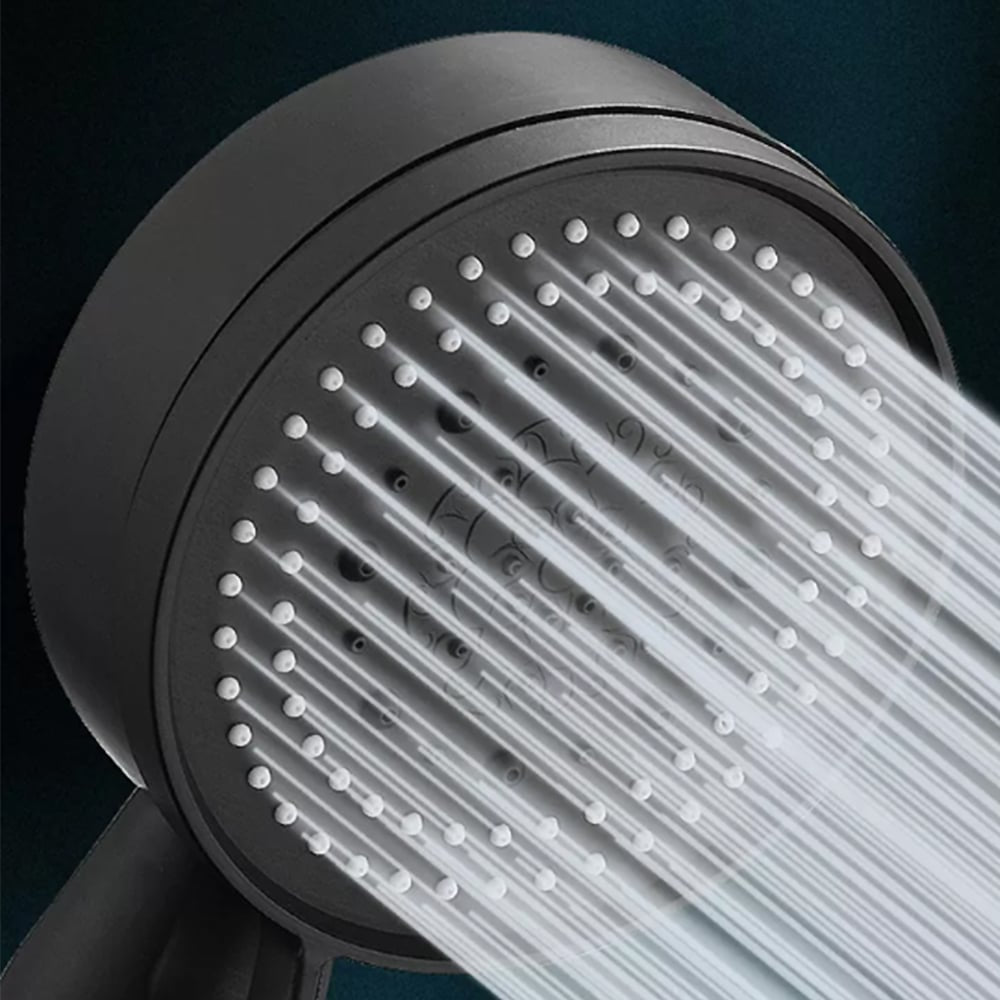 Shower head with 5 functions - black | Stornfield