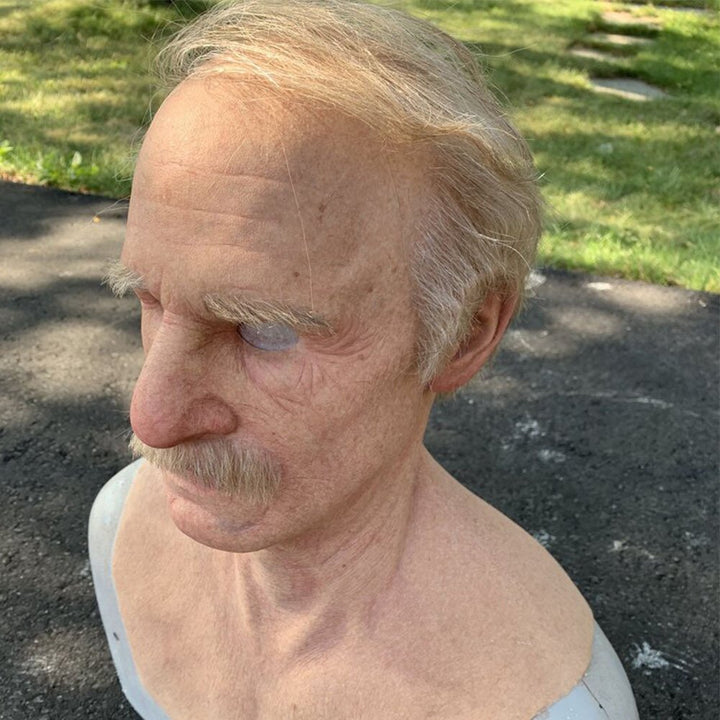 Creepy Old Man Mask – Realistic Latex Halloween Mask for Adults | Stornfield