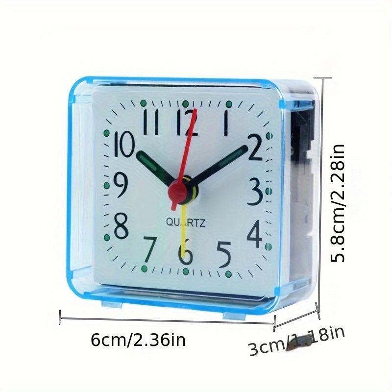 Sleek Square Alarm Clock with Sound for Timely Wake-Ups | Stornfield