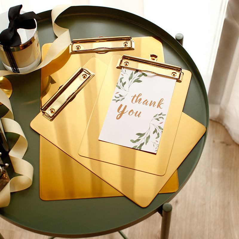 Stornfield | Frendorf Elegant Gold Metal Panels