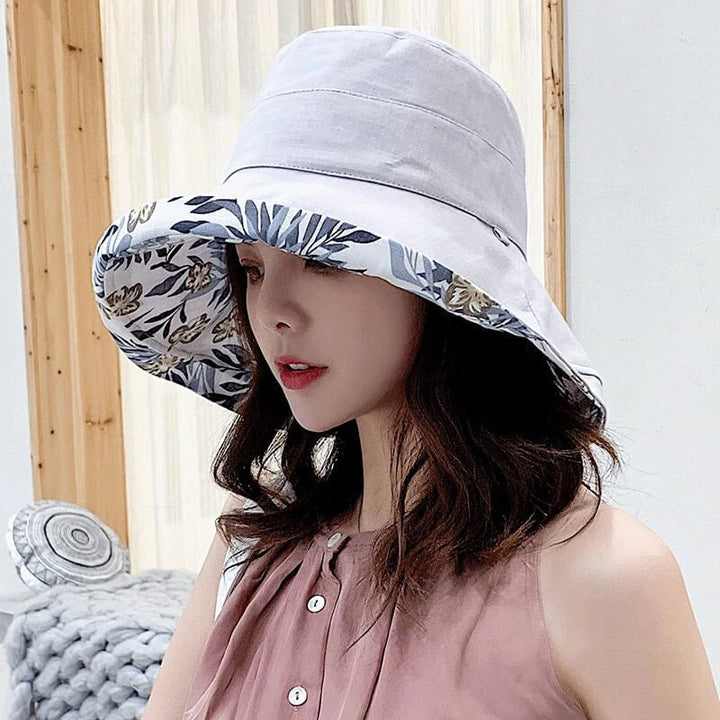 Stornfield | Chapeau d'été en coton à large bord