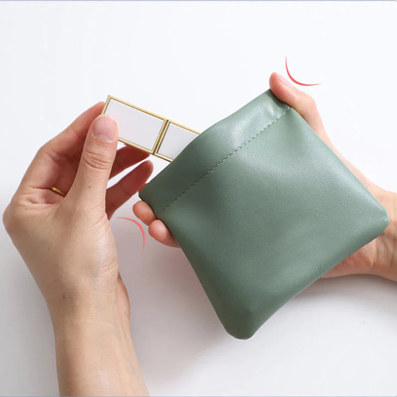 PU Leather Pocket Cosmetic Bag | Stornfield