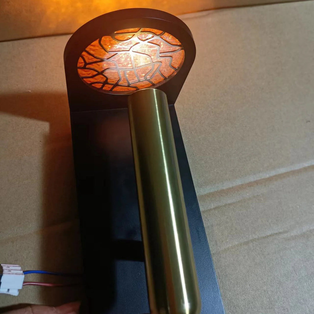 Stornfield Adjustable Nordic LED Wall Lamp with Flame Effect