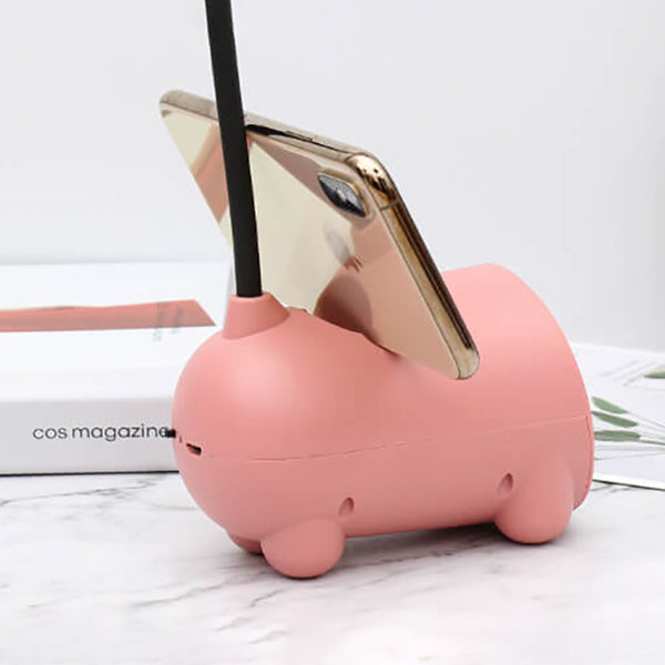 Stornfield | USB LED Touch Desk Lamp Creative Rabbit Shaped Pen Holder Cartoon
