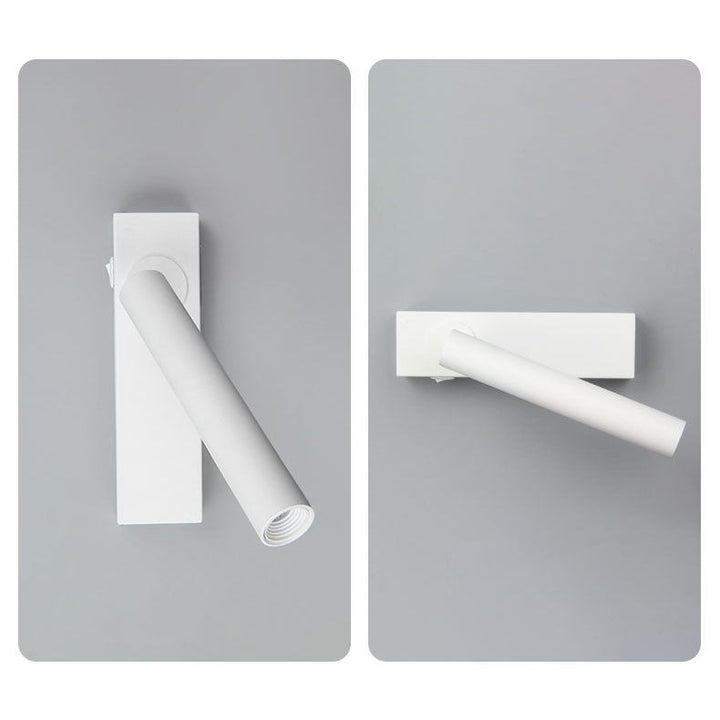 Stornfield | LumeFocus Applique Murale LED Rectangulaire | Angle Ajustable | Design Minimaliste | Lampe de Lecture | Lumière Chaude