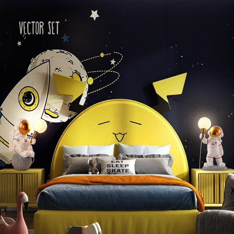 Stornfield | CosmoBuddy Astronaut Wall Lamp | Creative Design | Resin & ABS | LED Bedroom Lamp