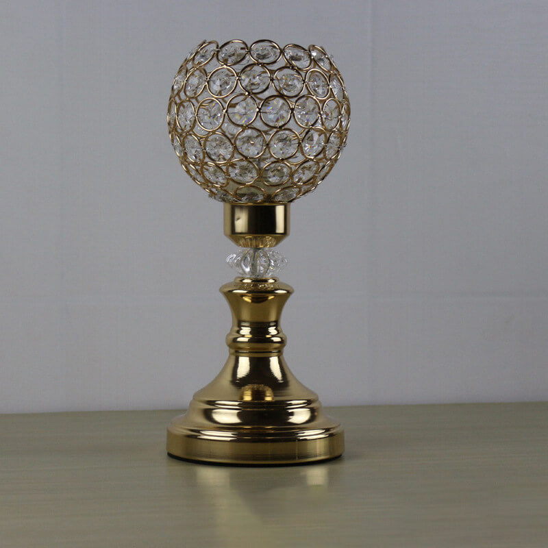 Stornfield | European Luxury Crystal Ball Art 1-Light Table Lamp