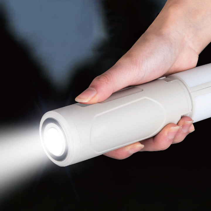 Contemporary Creative Solar Handheld Cylindrical Iron Acrylic LED Outdoor Light For Outdoor Patio | Stornfield