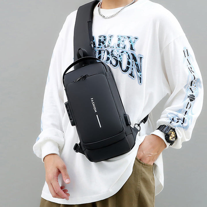 Casual multifunctional anti-theft chest bag for men | Stornfield