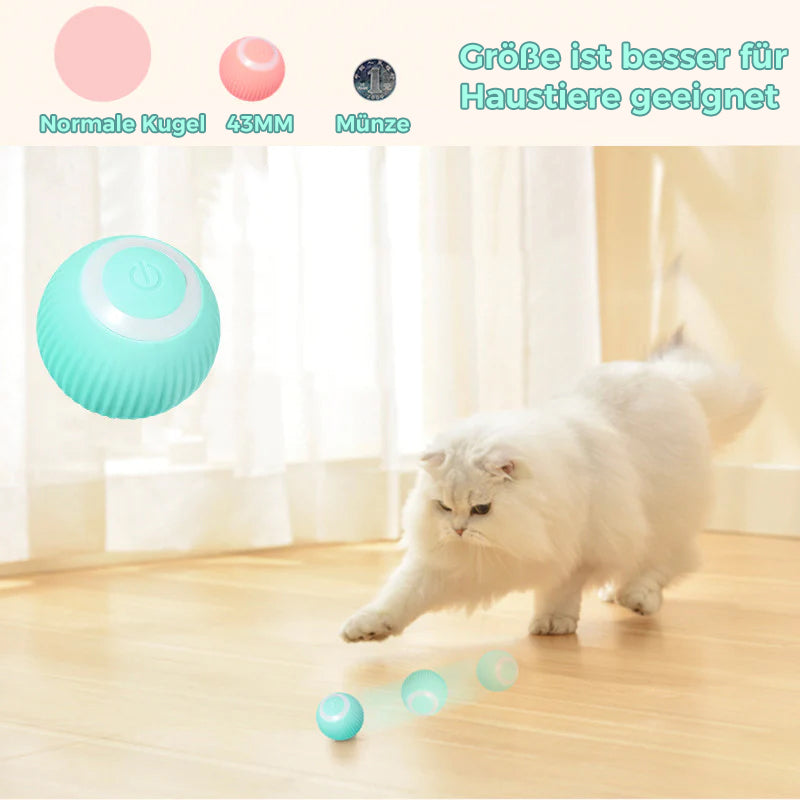 Intelligent Electric Self-Rolling Cat Toy Ball | Stornfield