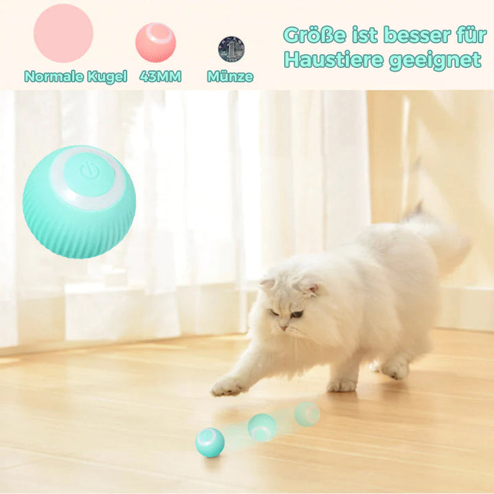 Intelligent Electric Self-Rolling Cat Toy Ball | Stornfield