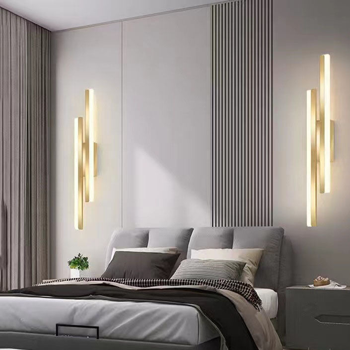 Stornfield | LuxLine Modern LED Wall Light | Minimalist Design | Iron & Acrylic | Dimmable Light