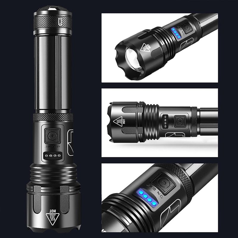 Stornfield | Waterproof Military Laser Flashlight